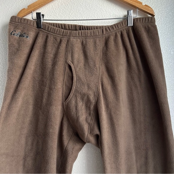 Cabela’s | Fleece Base Layer Thermal Pants - Picture 3 of 9